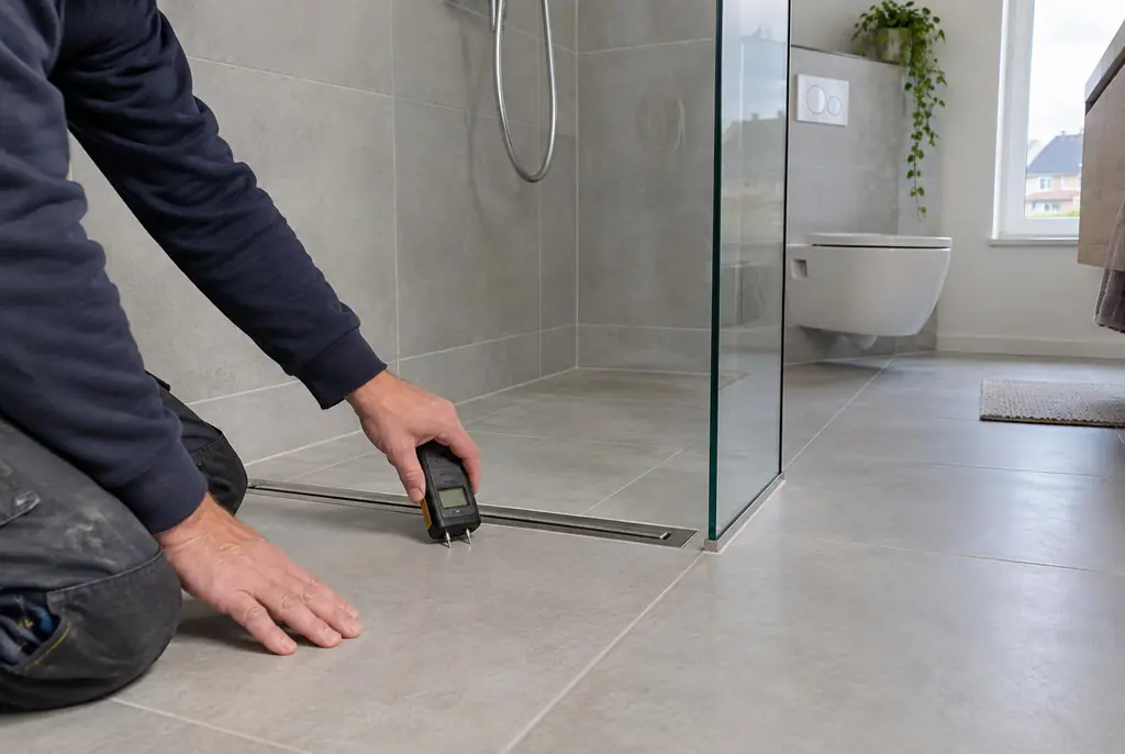 Lekdetectie Eemnes – badkamer in een nieuwbouwwoning